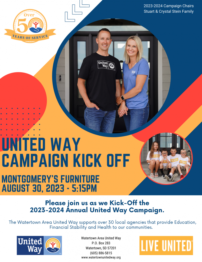 20232024 United Way Campaign Kick Off Watertown Area United Way